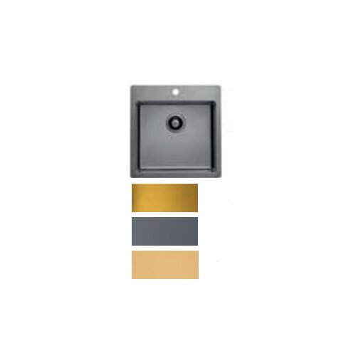 Alveus NERJAVNO POMIVALNO KORITO MONARCH QUADRIX 50,COPPER 550X450 MM Slike