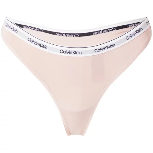 Calvin Klein Underwear Tangice svetlo siva / roza / črna / bela