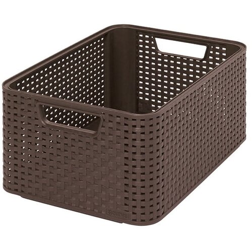 Curver smeđa košara za odlaganje Style, 18 l Cijene