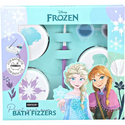 Disney Frozen 2 Paint Your Owen šumeče kroglice za kopel (za otroke)