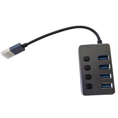 E-green USB 3.1 tip C - HUB Superbrzi 4port USB 3.0 sa prekidacima Slike