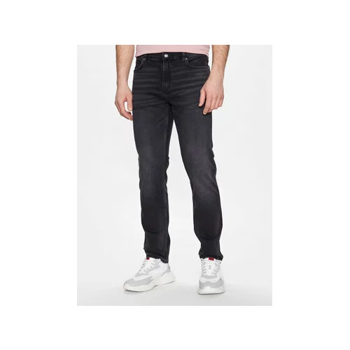 Hugo Jeans hlače 50483878 Siva Slim Fit