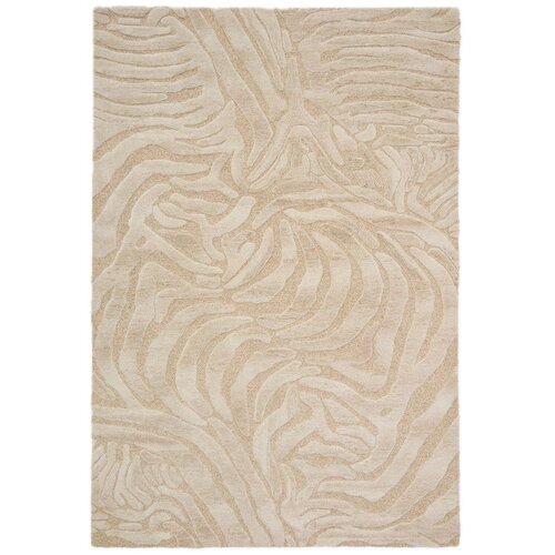 Kave Home Bež ručno rađen tepih od mje&scaron;avine vune 160x230 cm Tribet &ndash; Cijene