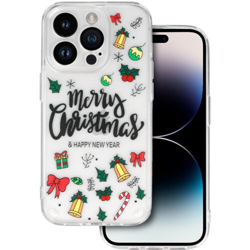 Clear Case Christmas za iPhone 12 - prozoren Cene
