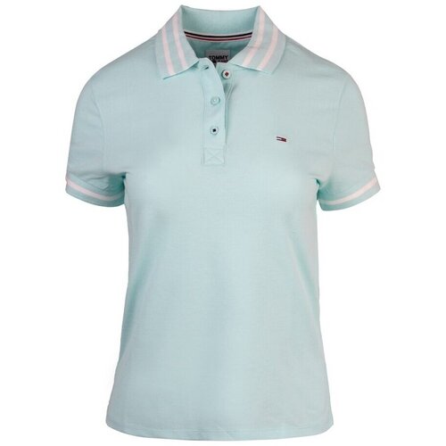 Tommy Hilfiger Polo majice kratki rokavi DW0DW14963CSP Modra Cene