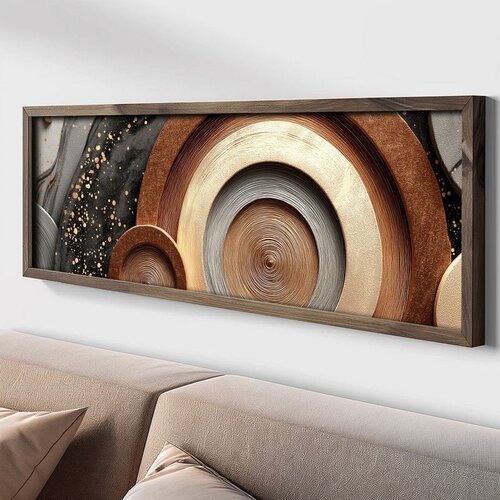 WALLXPERT LAC120-150 Multicolor Decorative Framed MDF Painting Cene