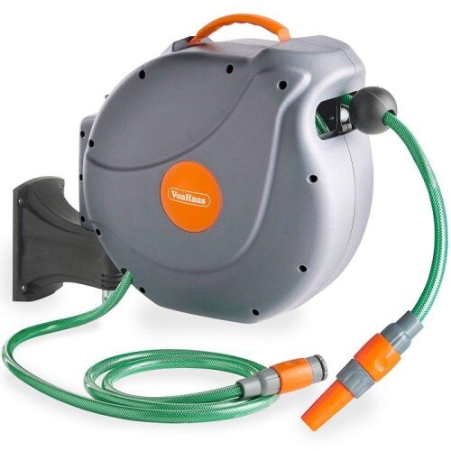 Vonhaus stenski nosilec za cev 20m auto Roll-Up Cene