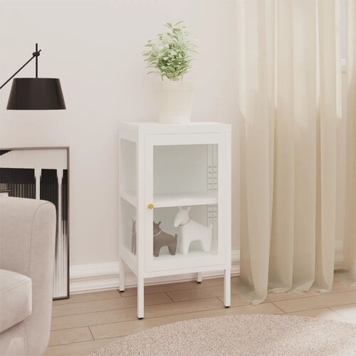 The Living Store Komoda 38 x 35 x 70 cm od metala i stakla Cijene