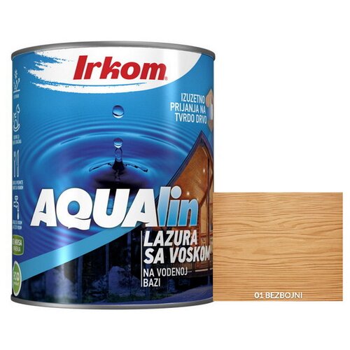 Irkom Aqua lazura UV 1 bezbojna 0,70l Cijene