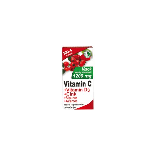 HERBAPHARMA Vitamin C + D3 + Zn + Šipurak + Acerola Cijene