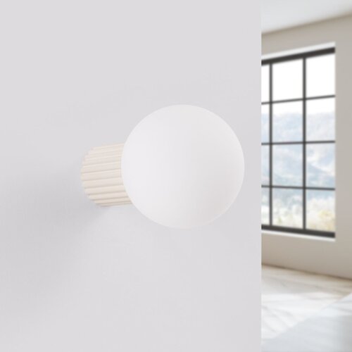 Sollux SL.1717 - Zidno svetlo za kupatilo HALO 1xG9/8W/230V IP44 krem boja Slike