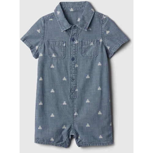 GAP Baby Denim Jumpsuit - Boys