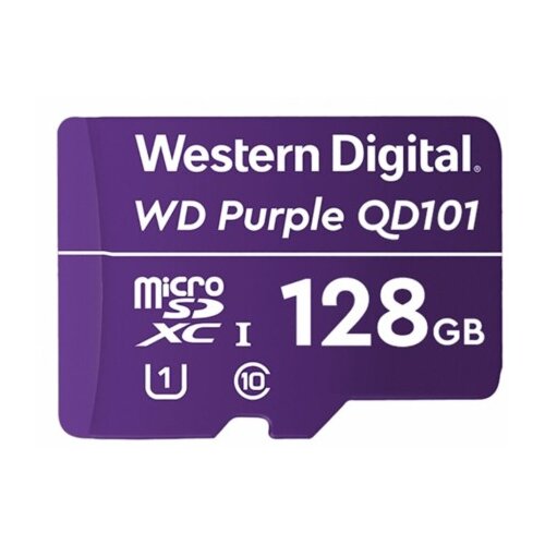 Western Digital PURPLE microSD XC 128GB spominska kartica QD101 Cene