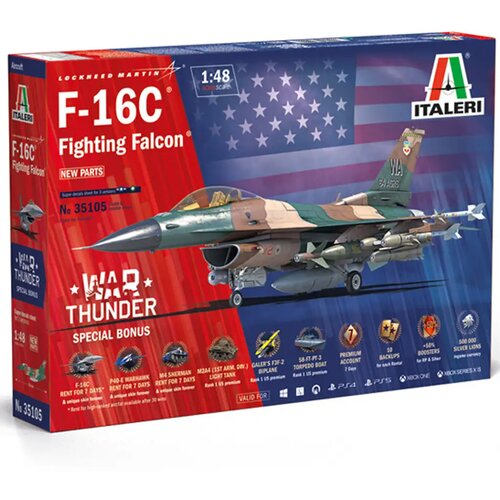 Italeri 1/48 F-16C Fighting Falcon lovački avion maketa Cijene