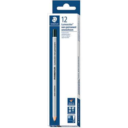  SPECIJALNA NEPERMANENTNA OMNICHROM PK12 STAEDTLER 108-9 CRNA Slike