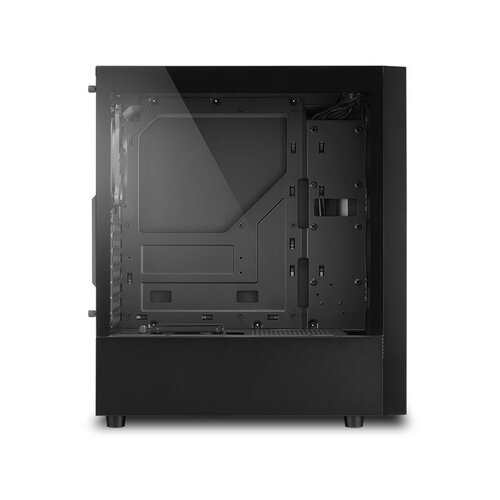 Sharkoon Kući&amp;scaron;te za računar - RGB Slider Black (staklena stranica ; ATX; 6x120mm; 2xUSB3.0; 1xUSB2.0; I/O) Slike