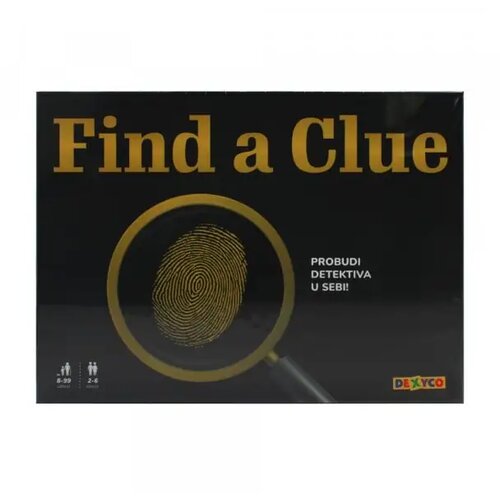 Dexyco Find a Clue društvena igra Cene