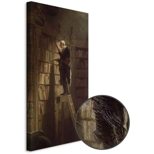  Slika - Carl Spitzweg &ndash; The Bookworm 60x120 Premium Print Cijene