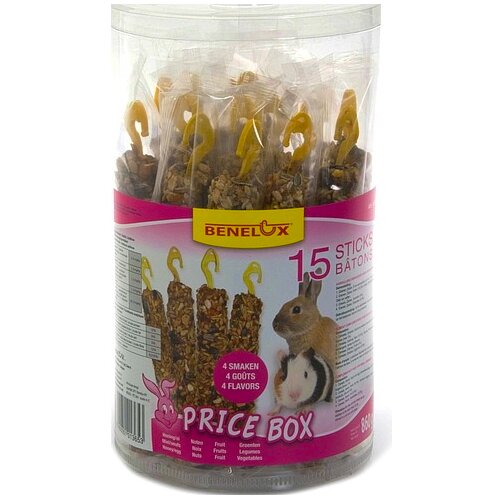  Benelux box 15 štapića za glodare mix ukusa 860g Cene