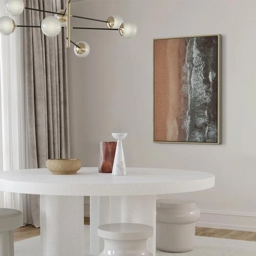  Slika - Shore Line (1 Part) Vertical 80x120 U prirodnom drvenom okviru Slike