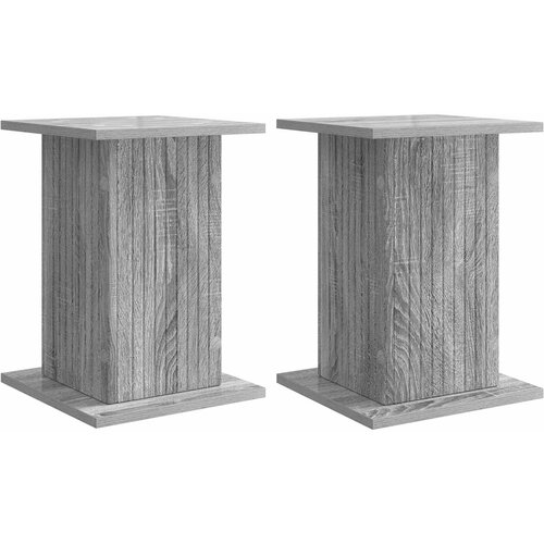  Stalak za biljke 2 pcs Siva sonoma 30,5 x 30 x 43 cm Slike