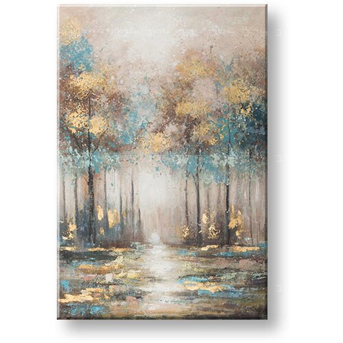  Slikana slika na platnu DRVEĆE 80x120 cm (umjetničke slike) Cijene