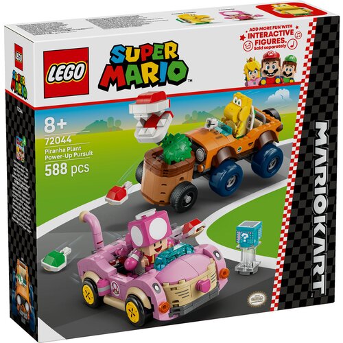 Lego LEGO&amp;reg; Super Mario&amp;trade; - Mario Kart&amp;trade; &amp;ndash; Piranha Plant i energična jurnjava (72044) Slike