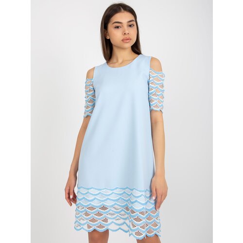 LAKERTA Dress-LK-SK-506654.52-Light Blue Slike