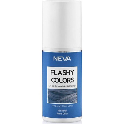 Neva FLASHY COLORS Sprej za kosu 75ml - Jeans Color Cene