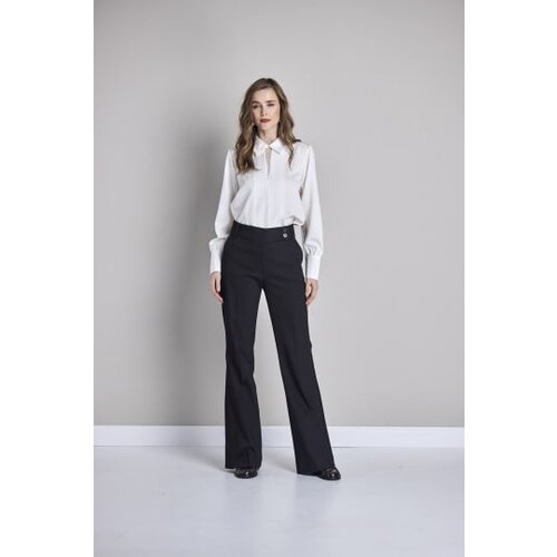 Legendww crne pantalone blago zvonastog kroja Cene