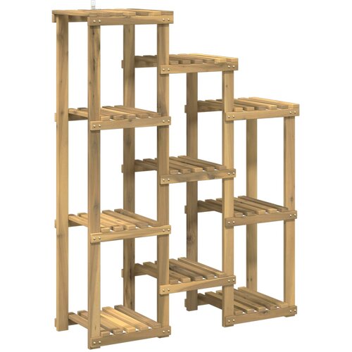  Stalak za biljke Bijela 85 x 30 x 114,5 cm Čvrsto drvo akacije Slike