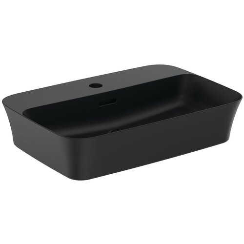 Ideal Standard Mat črn keramičen umivalnik 55x38 cm Ipalyss – Cene