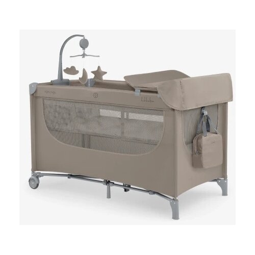 Kikka Boo Krevetac Nighty Night premium 2 nivoa sa rancem i pultom Beige ( KKB11154 ) Cene