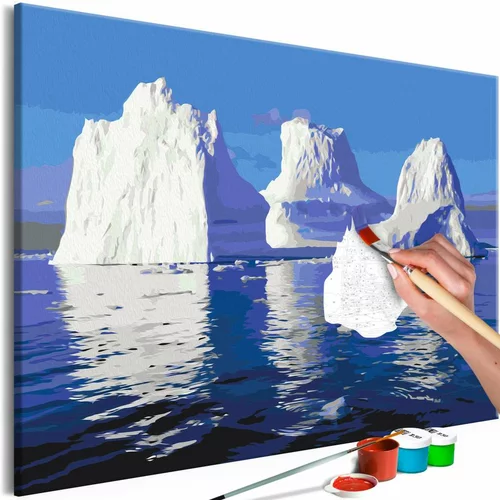  Slika za samostalno slikanje - Iceberg 60x40