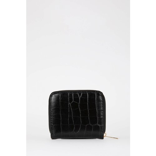 Defacto Women's Patterned Faux Leather Wallet Slike