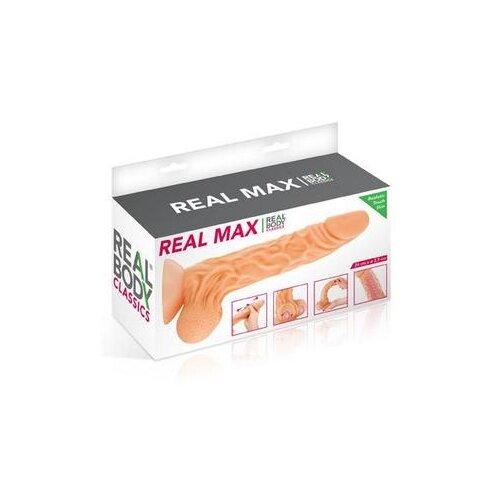  Dildo sa pomičnom kožicom | Real Max 22 cm Cene