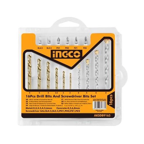  BORERI SET 16/1 AKSDB9165 INGCO Cijene