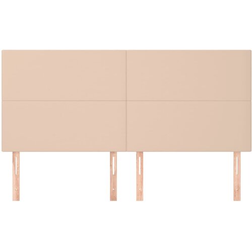  Uzglavlje Cappuccino 200x5x118/128 cm Imitacija kože Slike