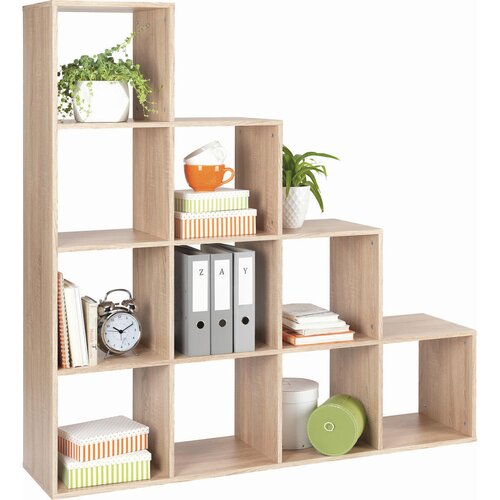 XORA regal 149/150/35 cm barve hrasta Cene