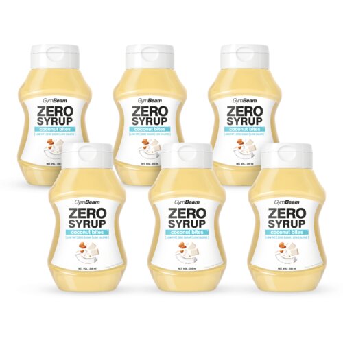 GymBeam bezkalorijski sirup coconut balls 6 x 350 ml Cene