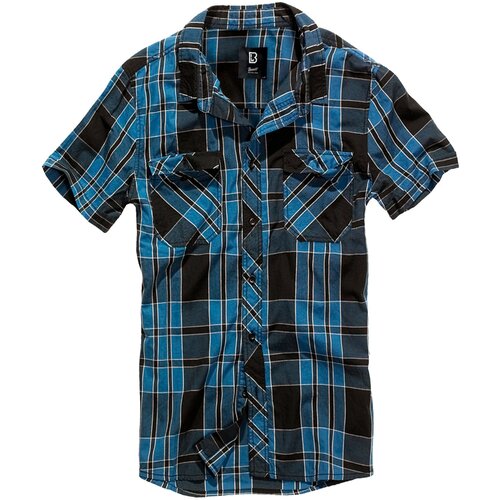 Brandit Roadstar Shirt indigo checked Cene