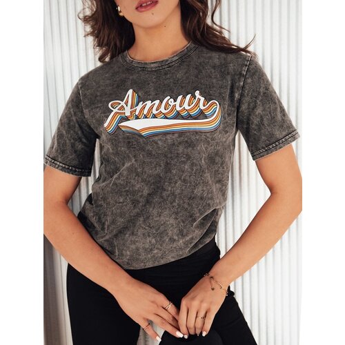 DStreet AMOURETTE women&amp;#039;s T-shirt grey Slike