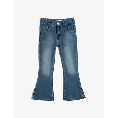 Koton Flare Jeans with Slits, Cotton Pockets - Flare Jeans Slike