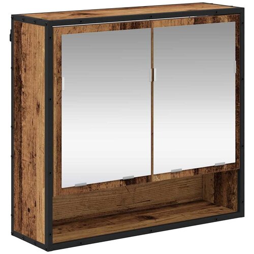  Set namje&amp;scaron;taja za kupaonicu 2 kom. Staro drvo 80 x 33 x 60 cm Slike