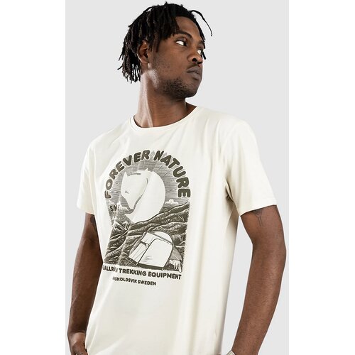 Fj&amp;auml;llr&amp;auml;ven Equipment T-shirt chalk white Slike