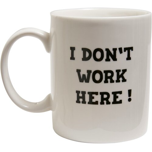 MT Accessoires Don ́t Work Here Cup white Slike