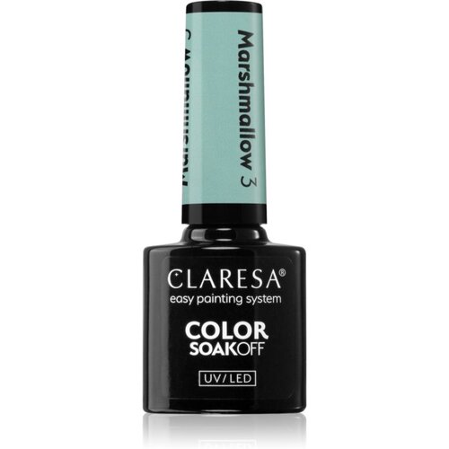 Claresa SoakOff UV/LED Color Marshmallow gel lak za nohte odtenek 3 5 g Cene