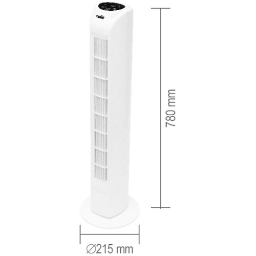  Stupni ventilator TWFR78, 45 W, 80cm Slike