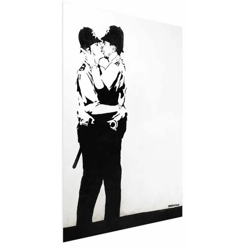  Plakat - The Policemen\'s Kiss 40x60 Bez okvira Cijene