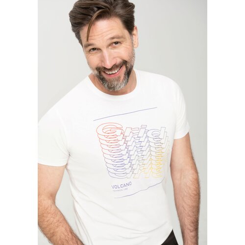 Volcano Man's T-shirt T-Grid M02015-S23 Cene